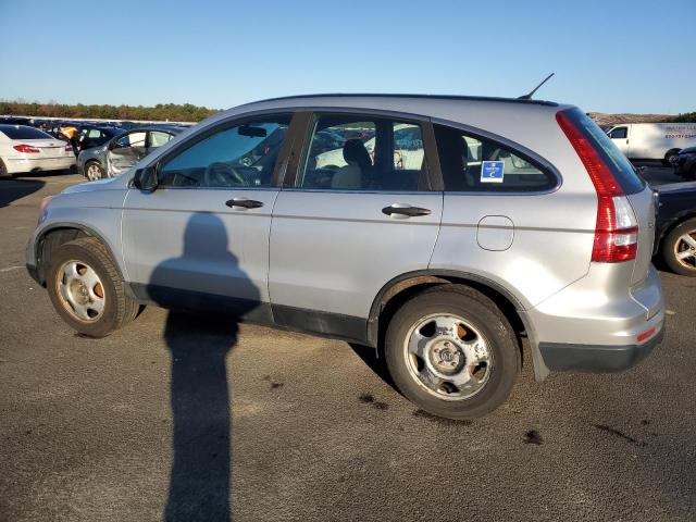 5J6RE4H31AL082555 - 2010 HONDA CR-V LX SILVER photo 2