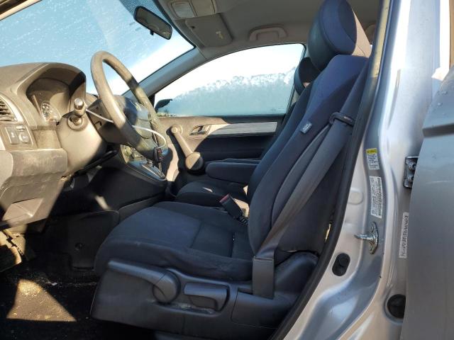 5J6RE4H31AL082555 - 2010 HONDA CR-V LX SILVER photo 7