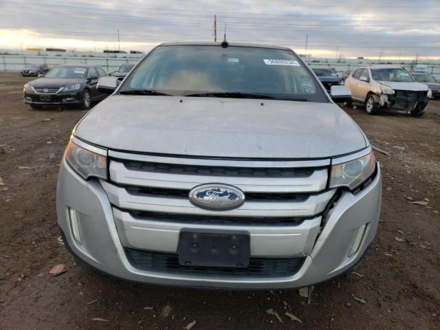 2FMDK3JC8DBA43653 - 2013 FORD EDGE SEL SILVER photo 5