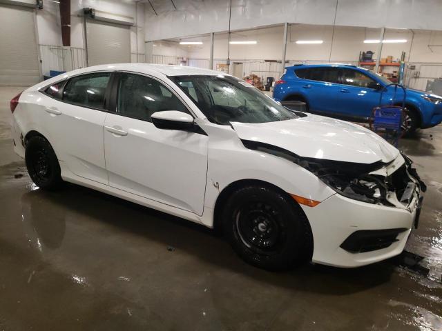 19XFC2F5XGE049112 - 2016 HONDA CIVIC LX WHITE photo 4