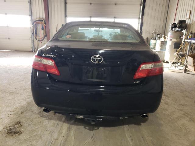 4T1BK46K27U036452 - 2007 TOYOTA CAMRY LE BLACK photo 6