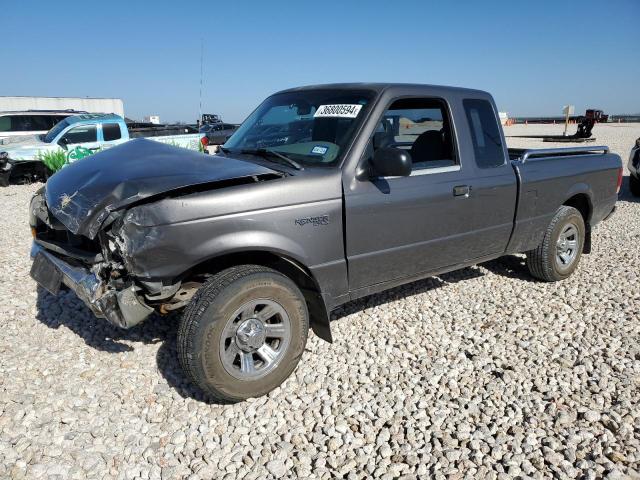 1FTYR14V0YPA04640 - 2000 FORD RANGER SUPER CAB GRAY photo 1