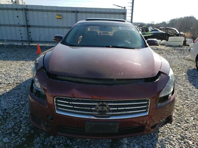 1N4AA5AP6AC830353 - 2010 NISSAN MAXIMA S BURGUNDY photo 5