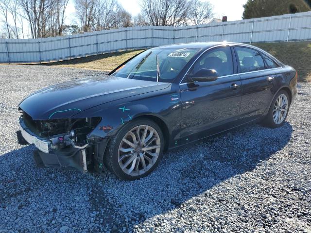 WAUGGAFC5DN104331 - 2013 AUDI A6 PREMIUM PLUS BLUE photo 1