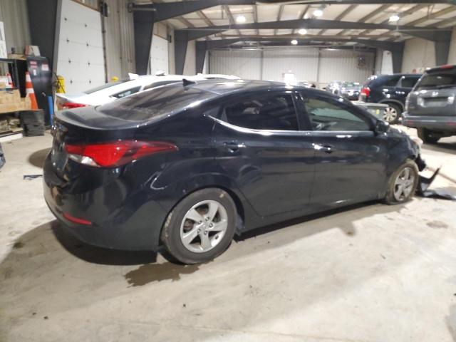 KMHDH4AE3FU438150 - 2015 HYUNDAI ELANTRA SE BLACK photo 3