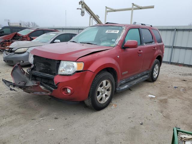 1FMCU04198KA21199 - 2008 FORD ESCAPE LIMITED RED photo 1