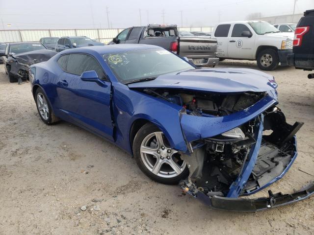 1G1FB1RX7N0114605 - 2022 CHEVROLET CAMARO LS BLUE photo 4