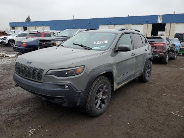 1C4PJMCX2KD420754 - 2019 JEEP CHEROKEE LATITUDE GRAY photo 1