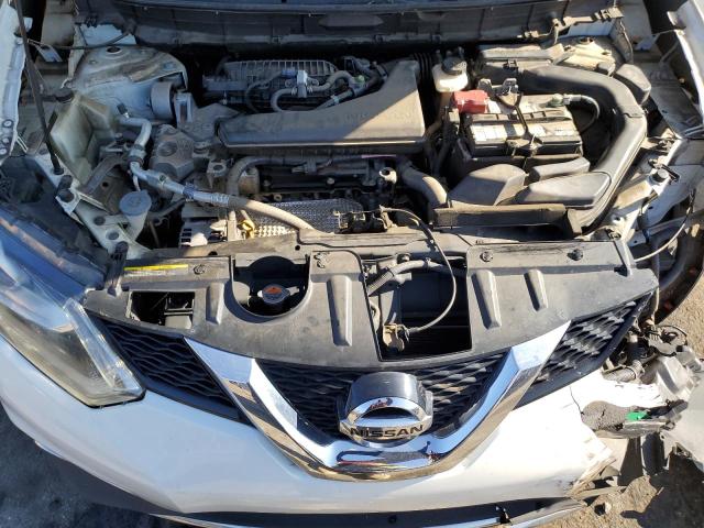 5N1AT2MT9EC830036 - 2014 NISSAN ROGUE S WHITE photo 11