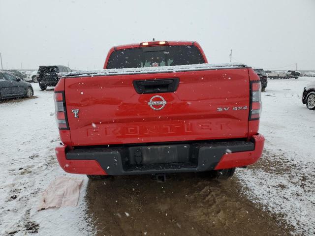 1N6ED1EK8NN651586 - 2022 NISSAN FRONTIER S RED photo 6