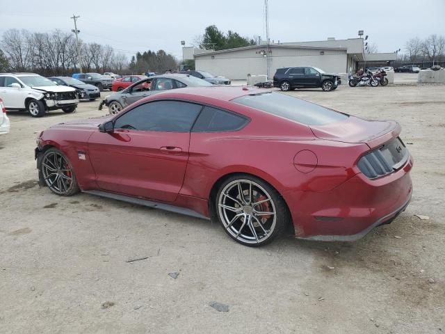 1FA6P8CF1G5276971 - 2016 FORD MUSTANG GT RED photo 2