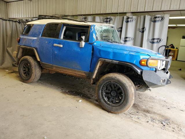 JTEZU11F270003668 - 2007 TOYOTA FJ CRUISER BLUE photo 4