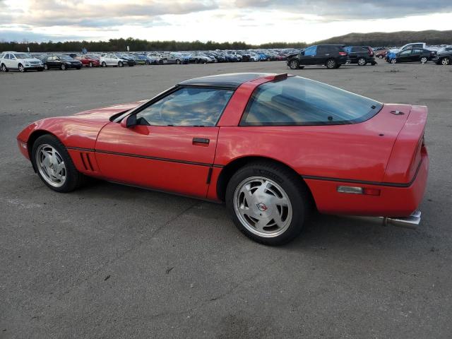 1G1YY2187J5100833 - 1988 CHEVROLET CORVETTE RED photo 2