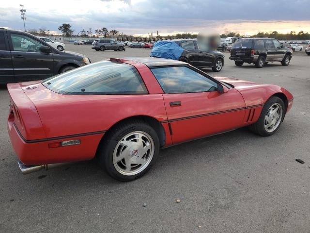 1G1YY2187J5100833 - 1988 CHEVROLET CORVETTE RED photo 3