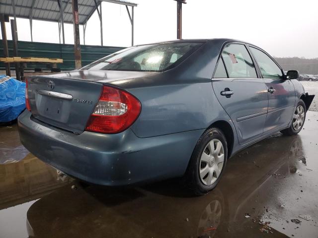 4T1BE32K14U900426 - 2004 TOYOTA CAMRY LE BLUE photo 3