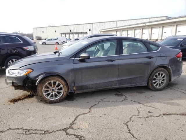 3FA6P0G77HR199476 - 2017 FORD FUSION S GRAY photo 1