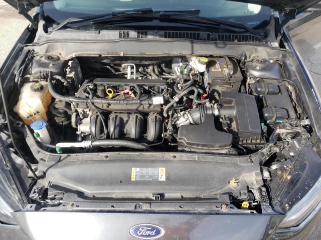 3FA6P0G77HR199476 - 2017 FORD FUSION S GRAY photo 11