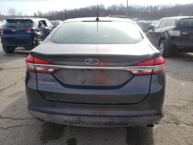 3FA6P0G77HR199476 - 2017 FORD FUSION S GRAY photo 6