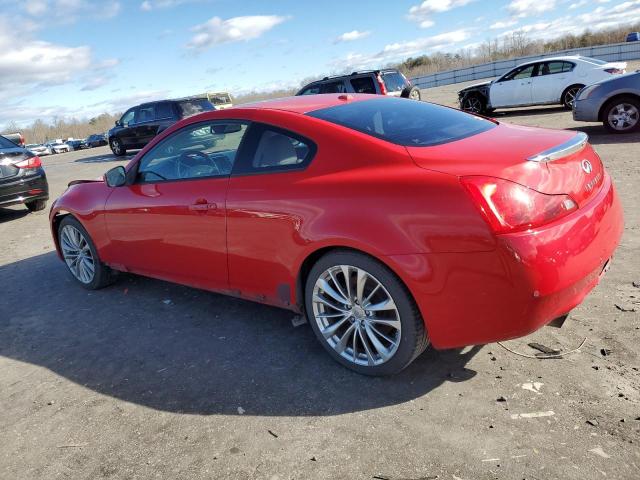 JN1CV6EK1BM212352 - 2011 INFINITI G37 BASE RED photo 2