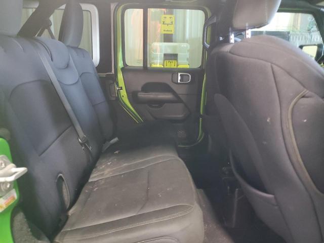 1C4HJXEN7JW286991 - 2018 JEEP WRANGLER U SAHARA GREEN photo 10