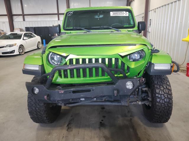 1C4HJXEN7JW286991 - 2018 JEEP WRANGLER U SAHARA GREEN photo 5