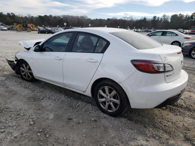 JM1BL1VF8B1381287 - 2011 MAZDA 3 I WHITE photo 2