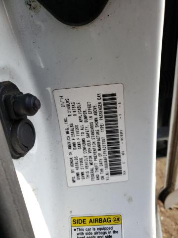 19UUA8F31EA007007 - 2014 ACURA TL SE WHITE photo 12