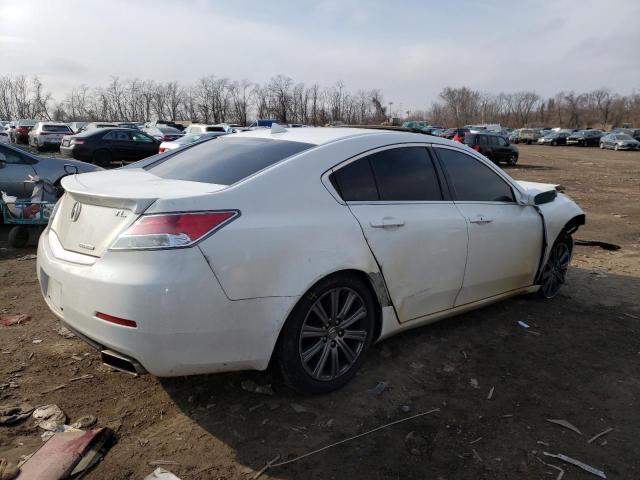 19UUA8F31EA007007 - 2014 ACURA TL SE WHITE photo 3