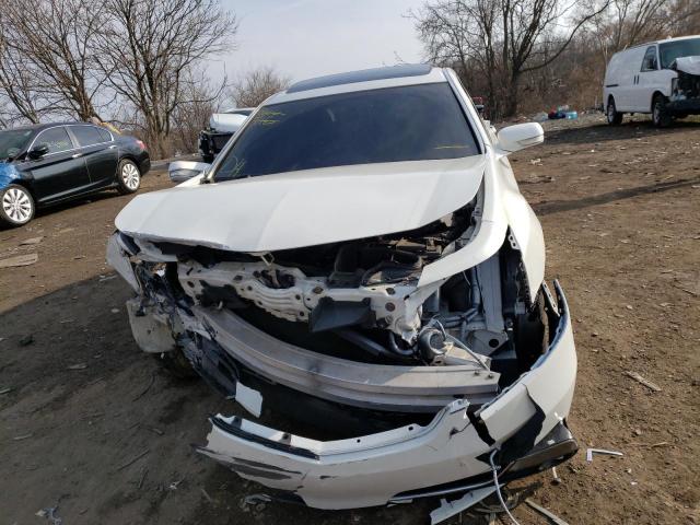 19UUA8F31EA007007 - 2014 ACURA TL SE WHITE photo 5