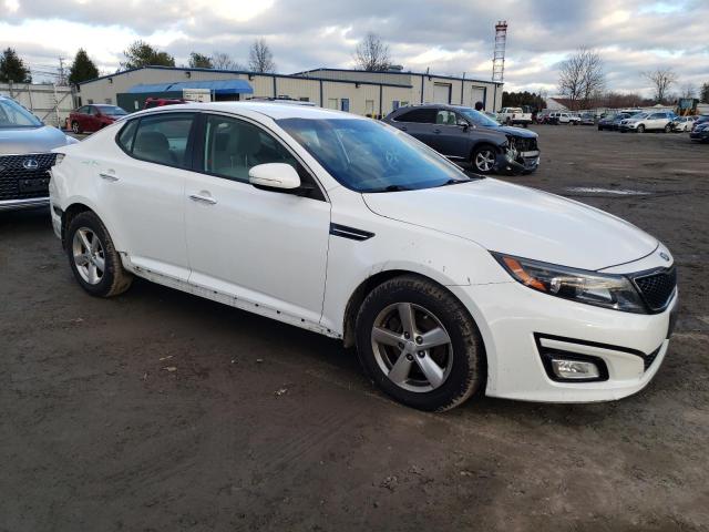 5XXGM4A74FG509649 - 2015 KIA OPTIMA LX WHITE photo 4