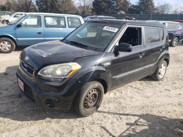 KNDJT2A56D7636338 - 2013 KIA SOUL BLACK photo 1