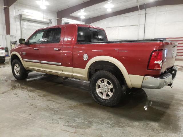 3D7UT2HL6BG537009 - 2011 DODGE RAM 2500 BURGUNDY photo 2