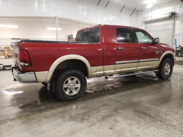 3D7UT2HL6BG537009 - 2011 DODGE RAM 2500 BURGUNDY photo 3