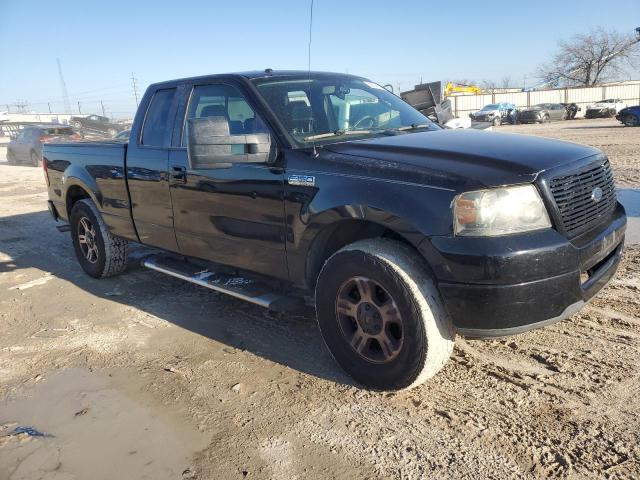 1FTPX12V27KD30875 - 2007 FORD F150 BLACK photo 4