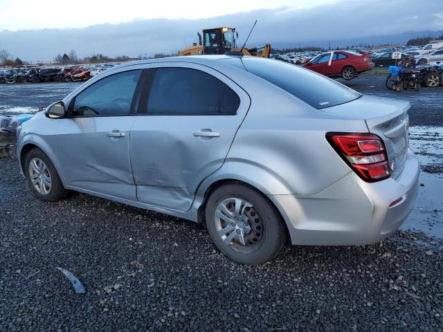 1G1JB5SH0J4110869 - 2018 CHEVROLET SONIC LS SILVER photo 2