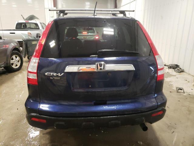 JHLRE48778C025749 - 2008 HONDA CR-V EXL BLUE photo 6