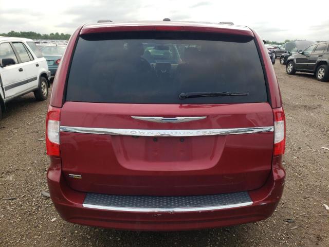 2C4RC1BG9FR637305 - 2015 CHRYSLER TOWN AND C TOURING RED photo 6