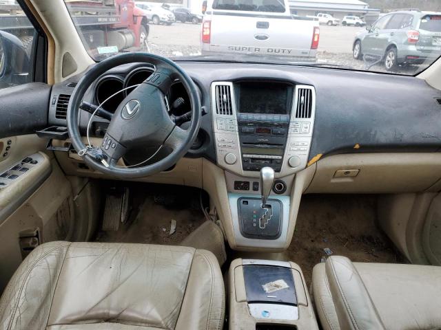 JTJHW31U560025356 - 2006 LEXUS RX 400 BLUE photo 8