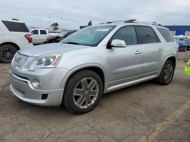 1GKKRTED5CJ287656 - 2012 GMC ACADIA DENALI SILVER photo 1