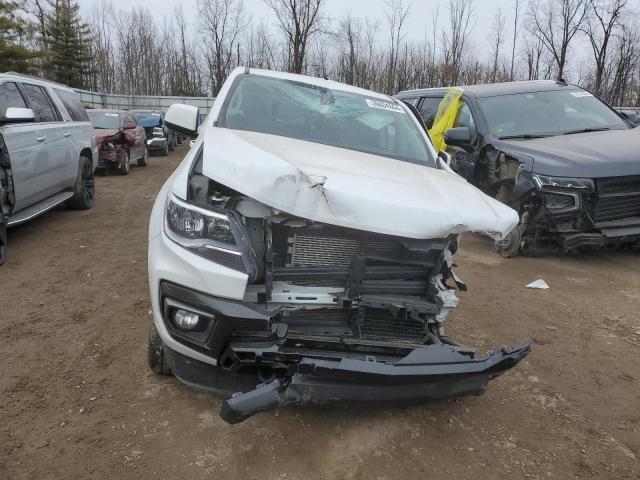 1GCGTCENXN1238581 - 2022 CHEVROLET COLORADO LT WHITE photo 5