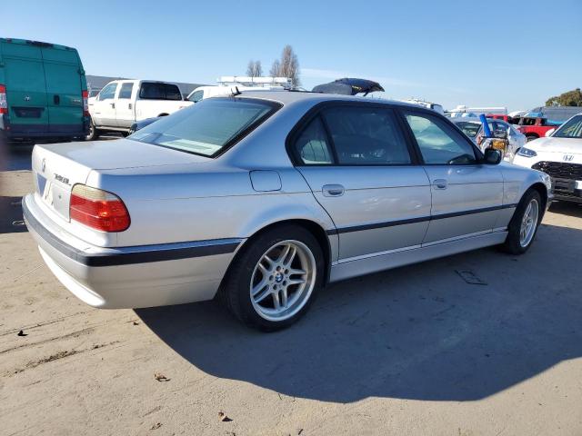 WBAGH83431DP31498 - 2001 BMW 740 IL SILVER photo 3