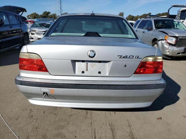 WBAGH83431DP31498 - 2001 BMW 740 IL SILVER photo 6