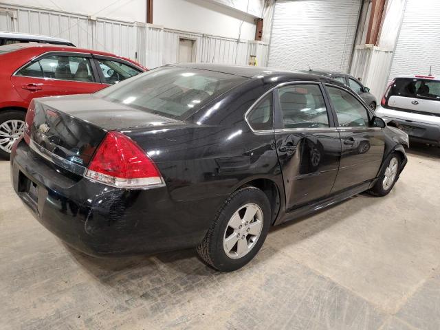 2G1WG5EK0B1165446 - 2011 CHEVROLET IMPALA LT BLACK photo 3