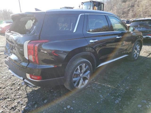 KM8R4DHE8MU306456 - 2021 HYUNDAI PALISADE SEL BLACK photo 3