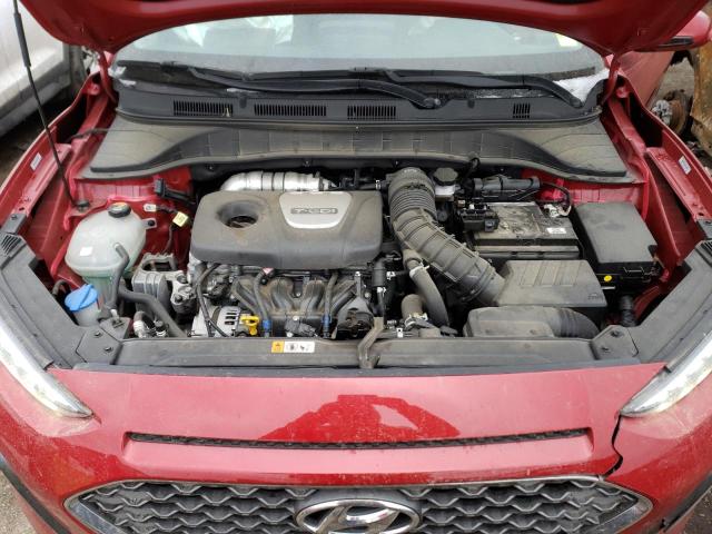 KM8K33A53MU639589 - 2021 HYUNDAI KONA LIMITED RED photo 12