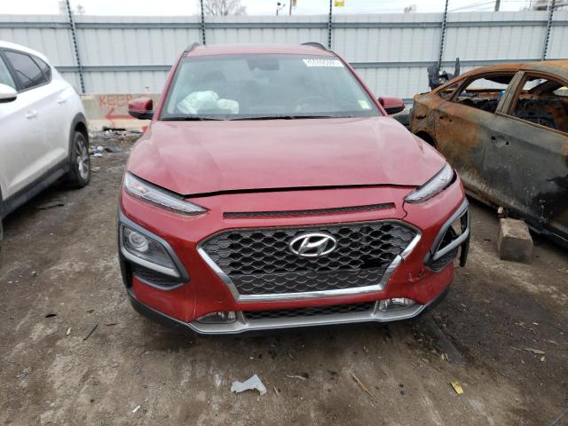 KM8K33A53MU639589 - 2021 HYUNDAI KONA LIMITED RED photo 5