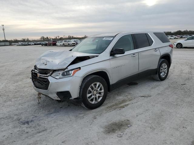 1GNERFKW5LJ315110 - 2020 CHEVROLET TRAVERSE LS SILVER photo 1