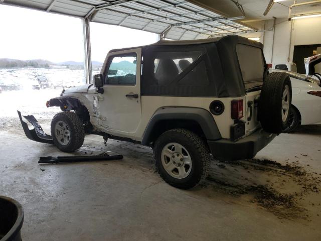 1C4AJWAG7EL156381 - 2014 JEEP WRANGLER SPORT WHITE photo 2