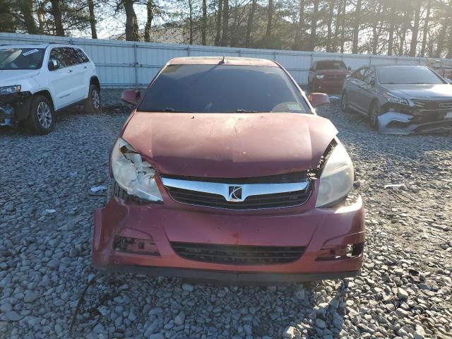 1G8ZS57N28F141817 - 2008 SATURN AURA XE RED photo 5