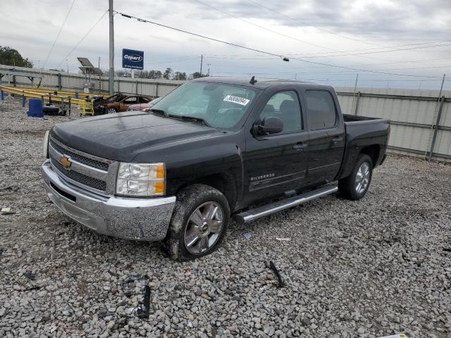 3GCPCSE06CG287113 - 2012 CHEVROLET SILVERADO C1500 LT BLACK photo 1